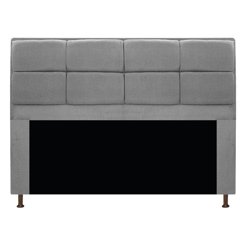 Cabeceira Munique 140cm Cinza