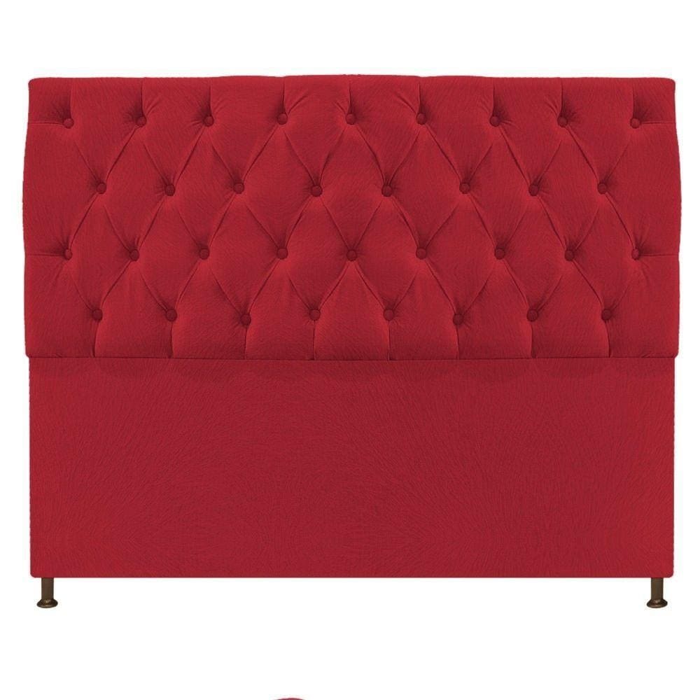 Cabeceira Sofia 140cm Vermelho
