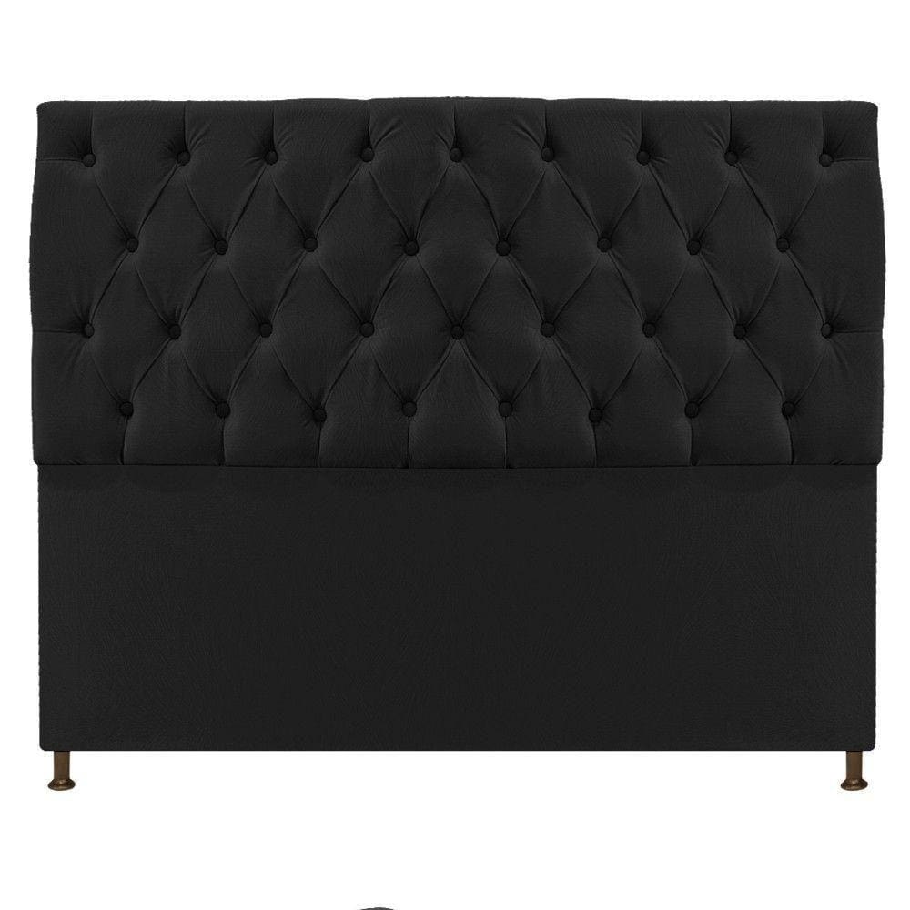 Cabeceira Sofia 160cm Preto