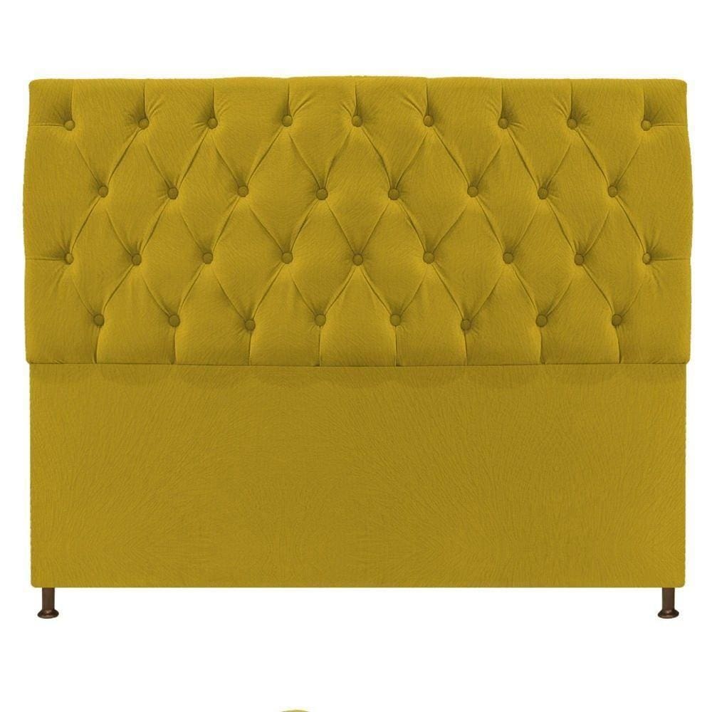 Cabeceira Sofia 140cm Amarelo