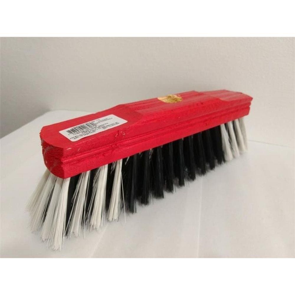 Vassoura Pelo Sintetico Base Madeira 30 Cm Amn