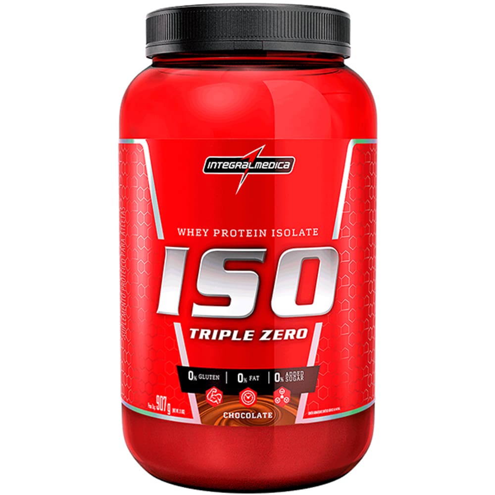 Iso Triple Zero 900 G - Integral Médica (Morango)