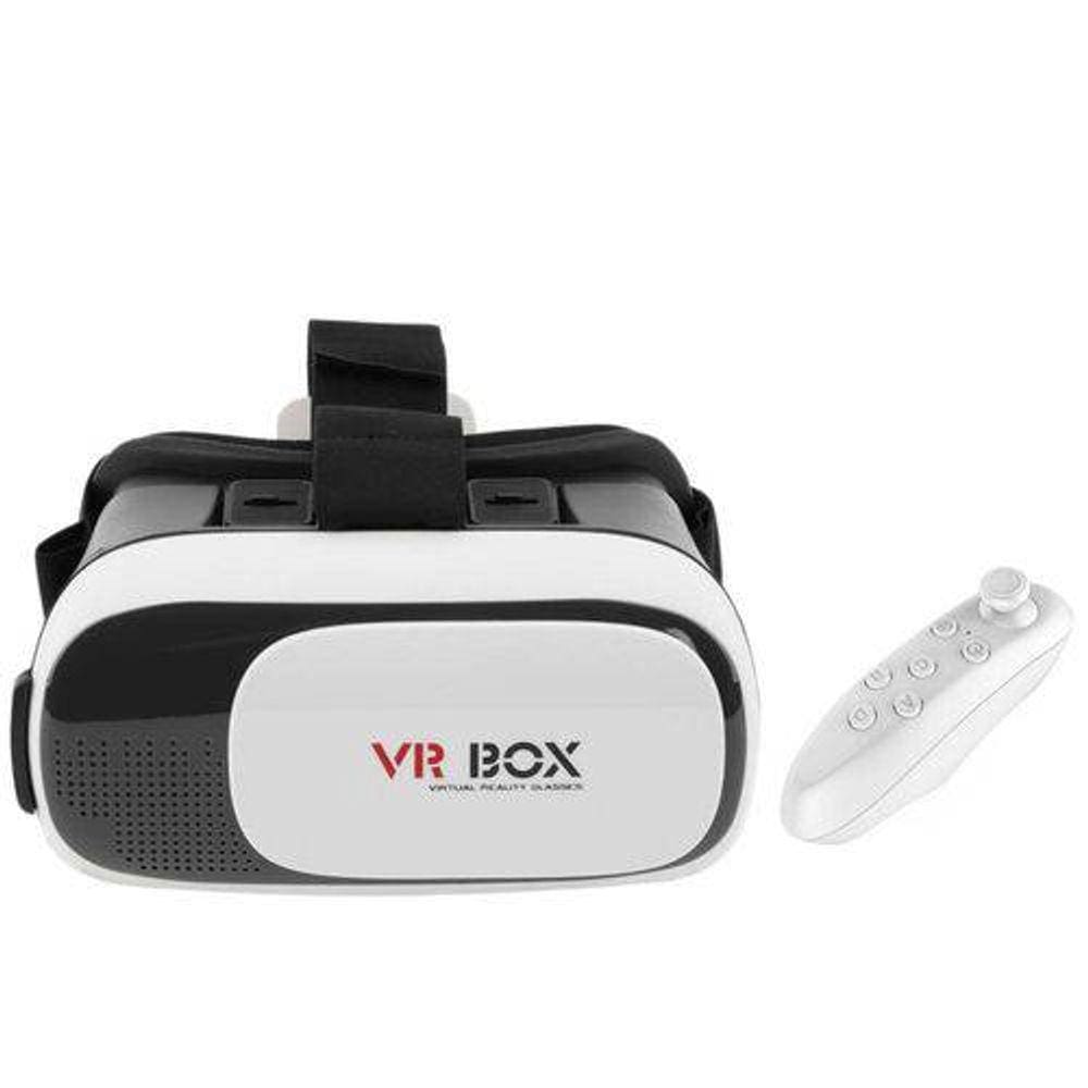 Óculos Realidade Virtual 3d Com Controle - Vr Box 2.0