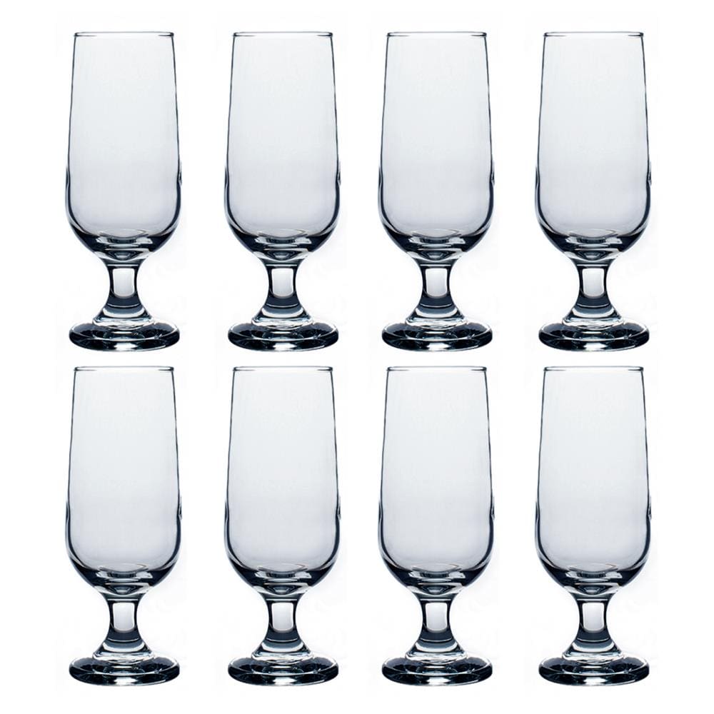 Taça De vidro Hannover 300ml Chopp Cerveja Casa Linda - 8Un