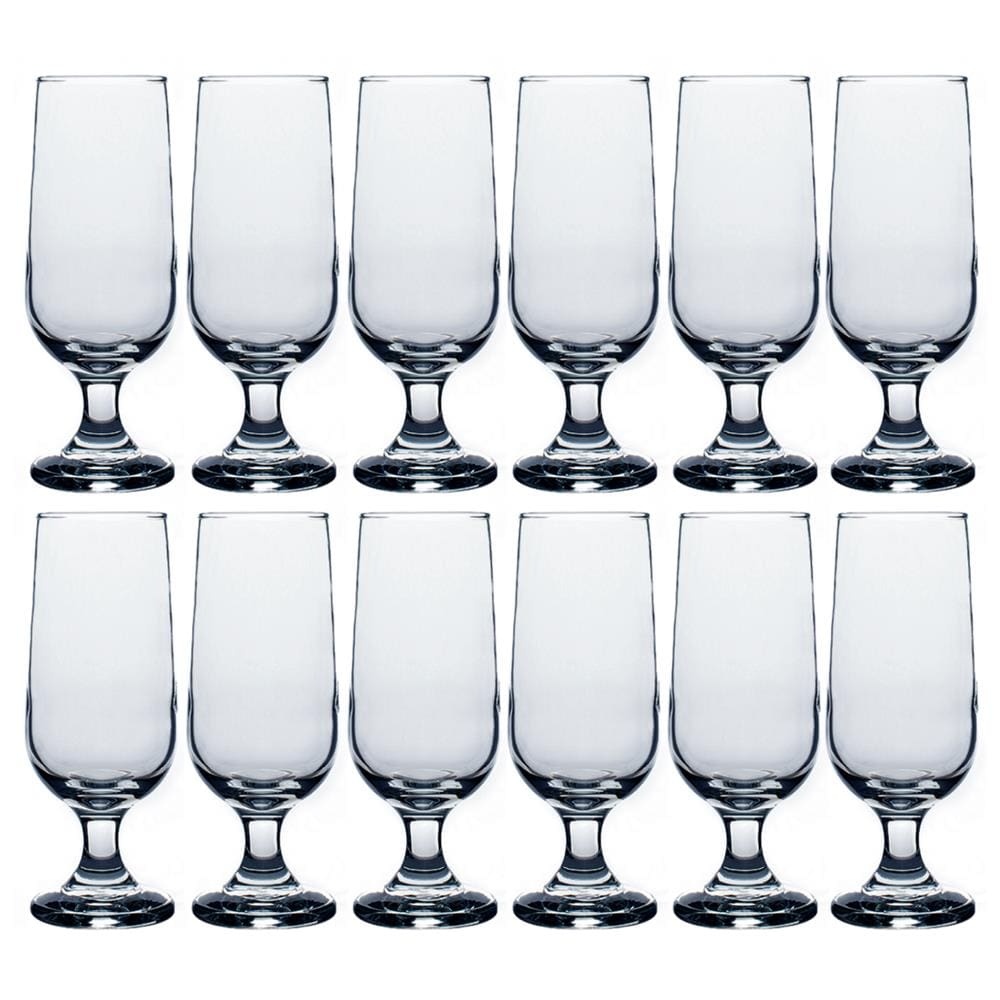Taça De vidro Hannover 300ml Chopp Cerveja Casa Linda - 12Un
