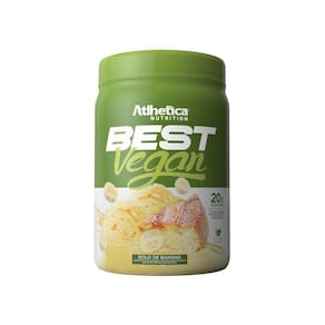 Best Vegan 500g 20g Proteina Isolada Bolo de Banana