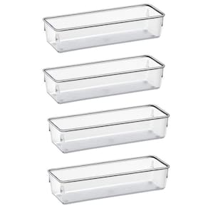 Organizador Pote Transp Grande Kit 4 Pçs Acrimet Ref. 972.0