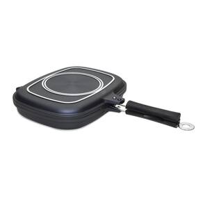 Grill Duplo Revestimento Cerãmico MTA Preto