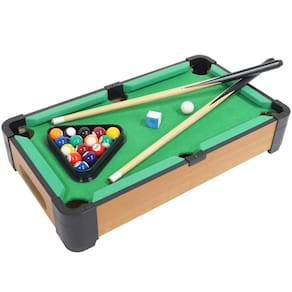 Mesinha de Sinuca Infantil Snooker Brilhar Com 02 Tacos