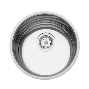 Cuba Embutir Tramontina 30 Bl Aço Inox Polido com Válvula