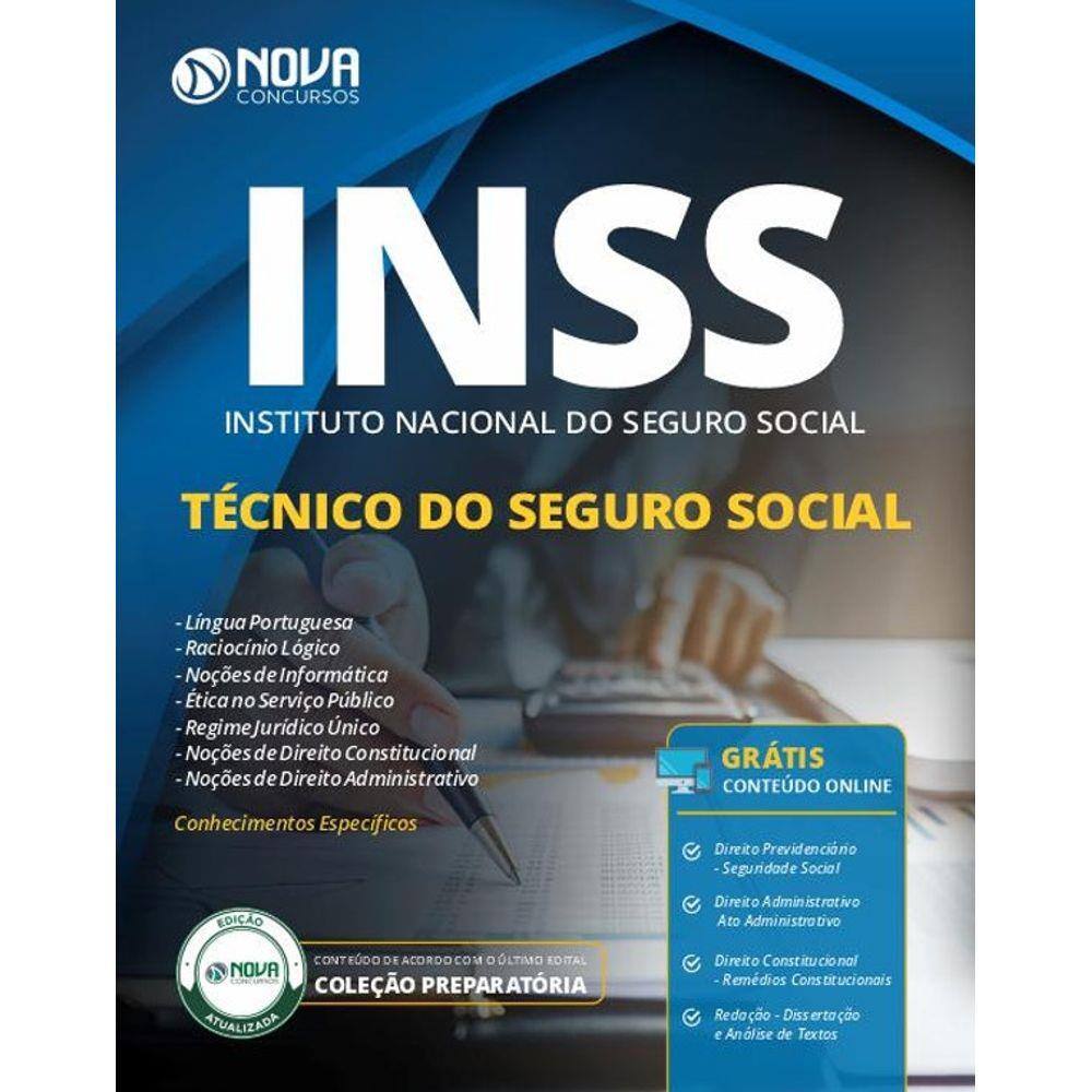 Apostila Concurso INSS 2019 Técnico do Seguro Social
