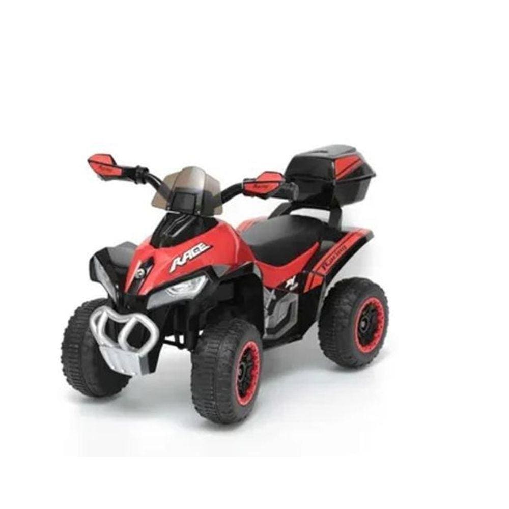 Mini Quadriciclo Elétrico Infantil 6V Vermelho