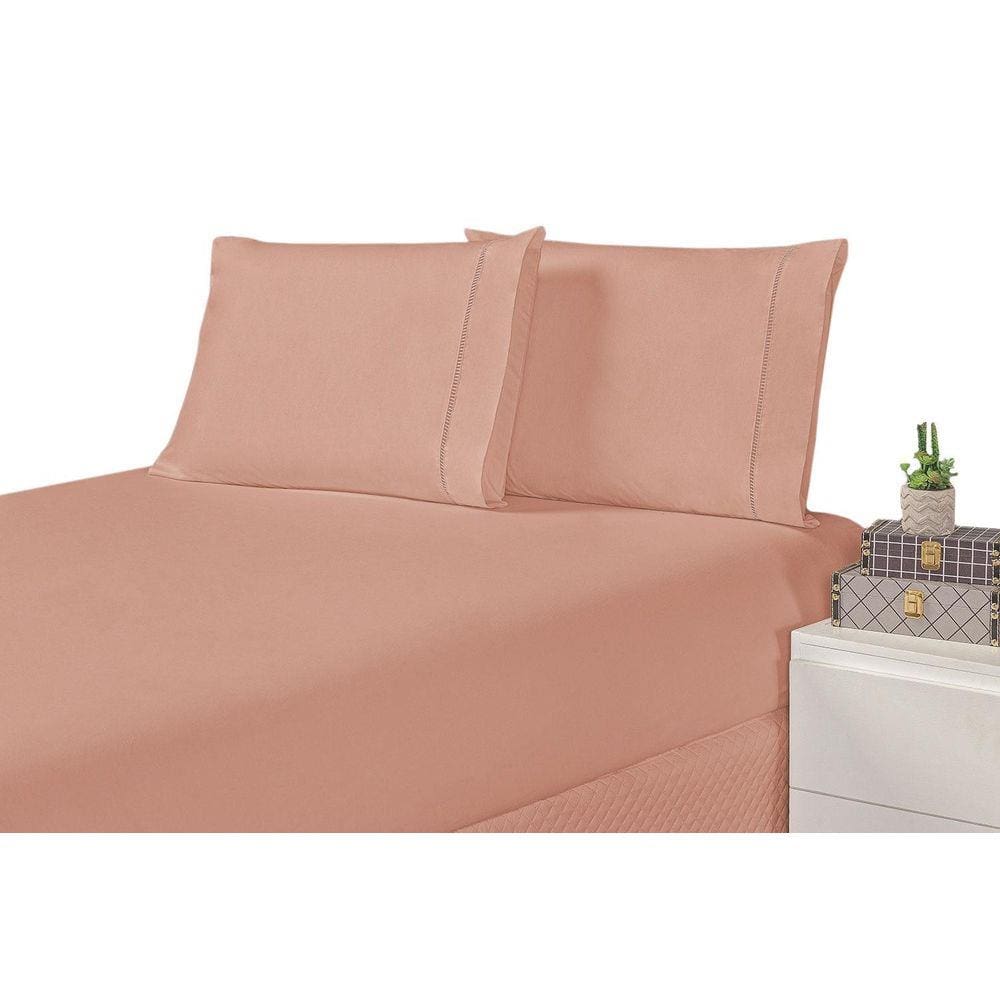 Jogo De Cama Laura Queen Rose