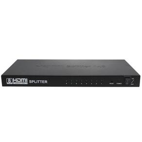 Divisor Hdmi 1.4 Hdcp Splitter 1 Entrada 8 Saídas 1080p 1x8