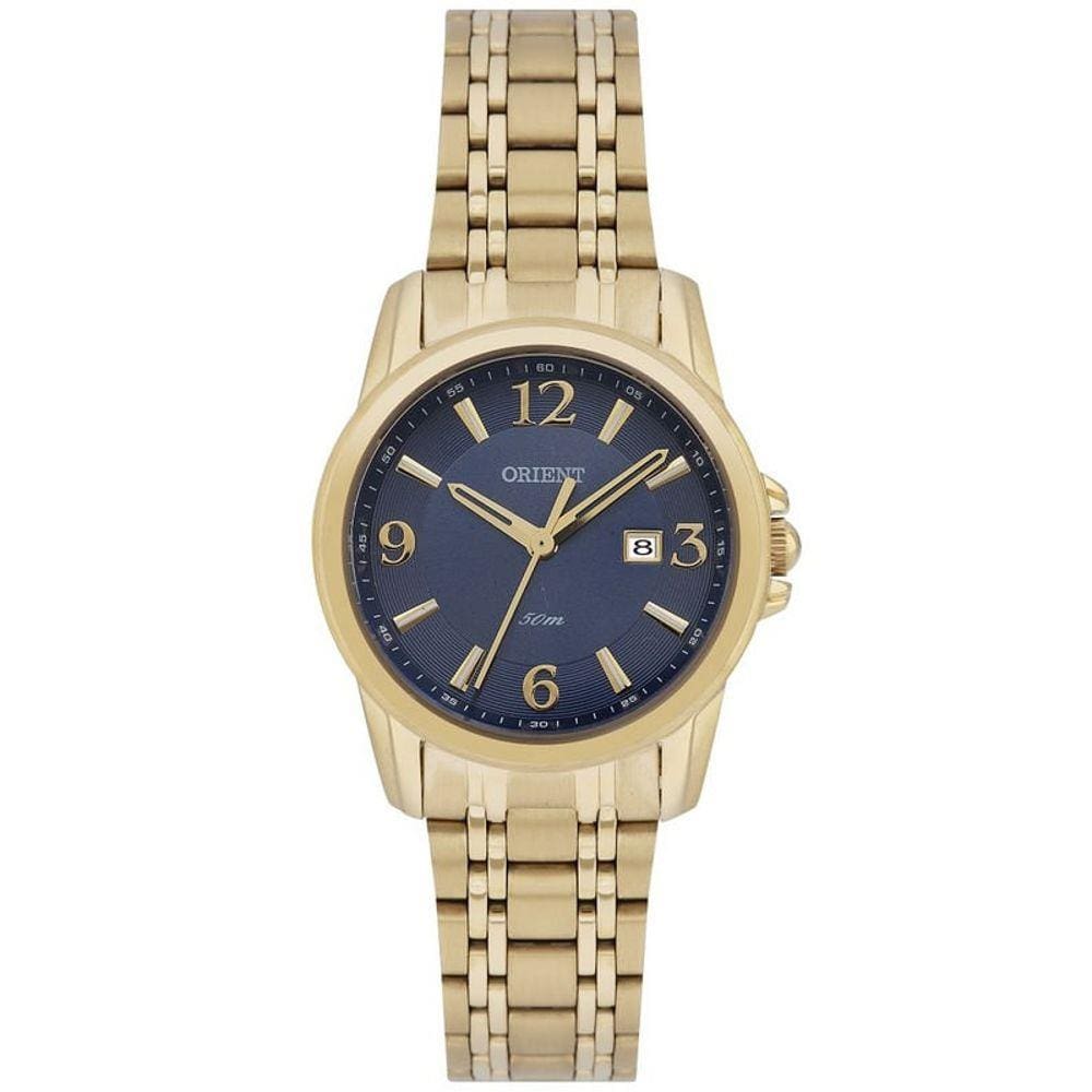 Relógio ORIENT feminino analógico dourado FGSS1082 D2KX