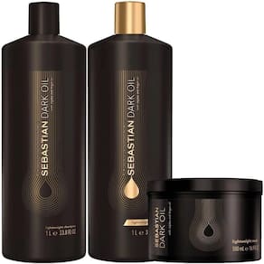 Kit Sebastian Dark Oil Shampoo+Condicionador+Mascara