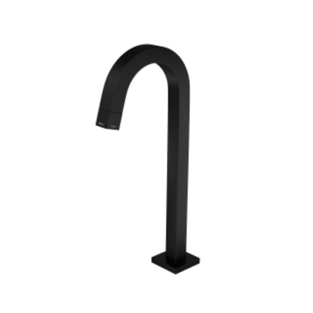 Torneira De Mesa Bica Alta Para Lavatório Black Matte