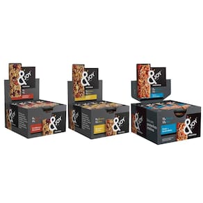Kit Com 3 Barras &Joy 12 X 30G - Cranberry/Coco/Banana