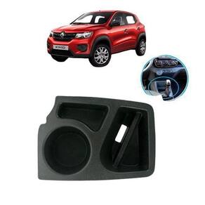 Porta Copos Treco Objetos Console Renault Kwid Todos Preto