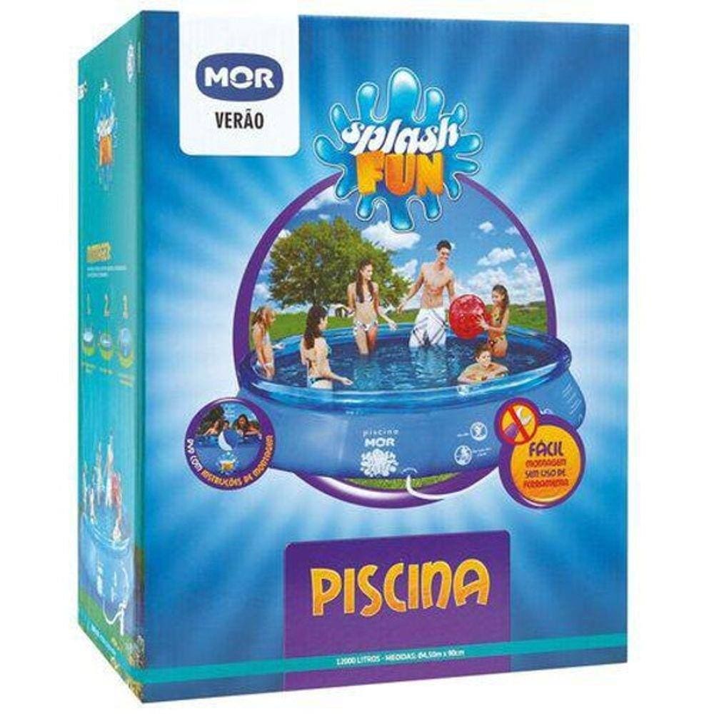 Piscina Inflável Ø4,50m x 90cm 12.000 Litros