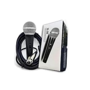 Microfone Profissional Com Cabo Sm-58 - Premium - Dynamic