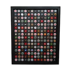 Quadro Decorativo Porta Tampinha Cerveja Artesanal Black 208