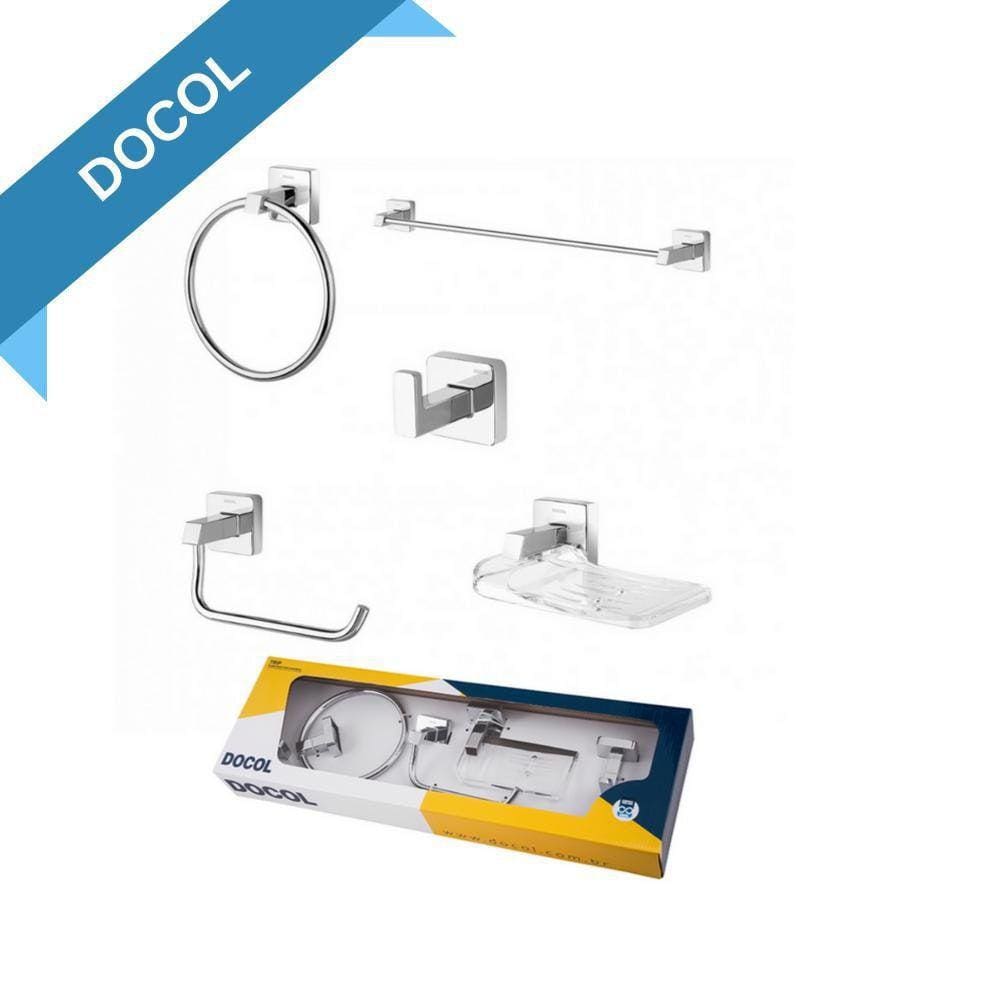 Kit De Acessórios 5 Peças Trip - Docol