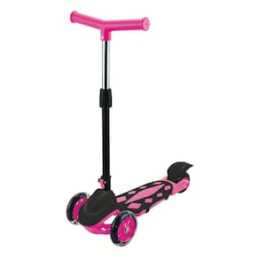 Patinete Radical Infantil Dobravel Com 3 Rodas 40Kg Azul