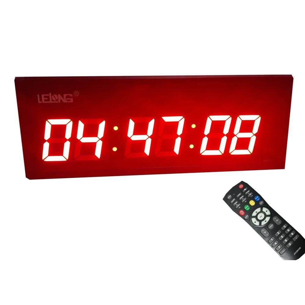 Cronometro De Parede Timer Digital Led Academia Treinos 2119