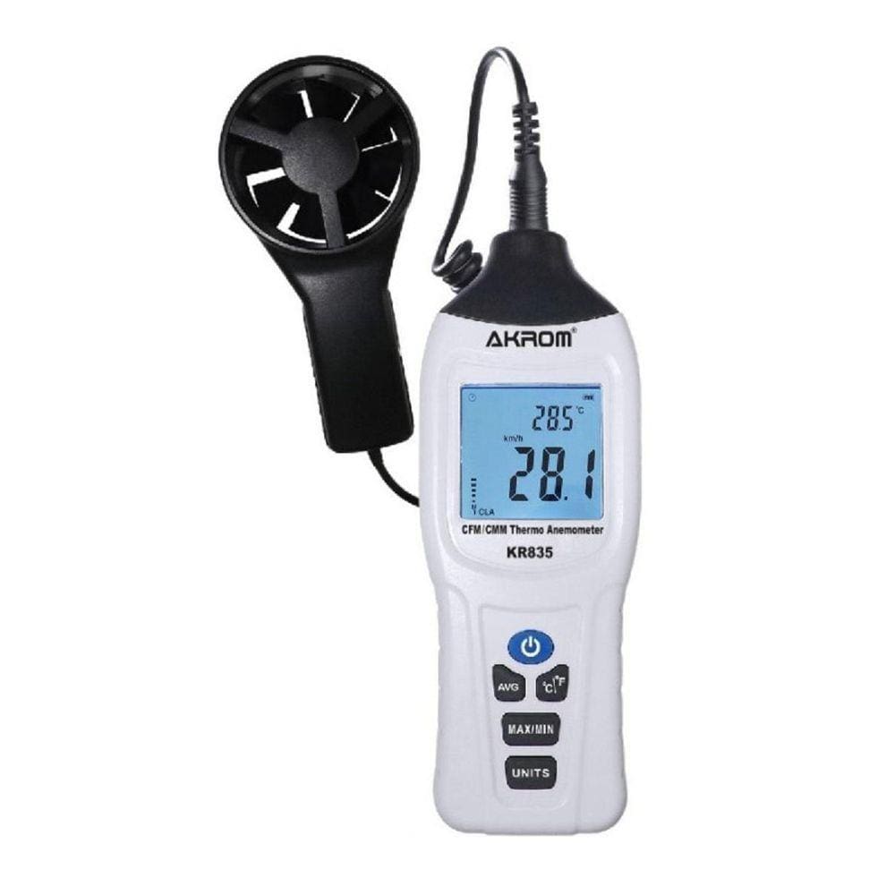 Termo Anemômetro Cálculo Vazão Ar + Certificado Calibração