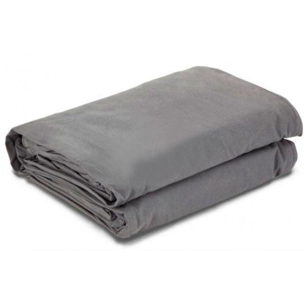 Lona encerado cinza impermeável 5 mts x 1,57 mts loneiro