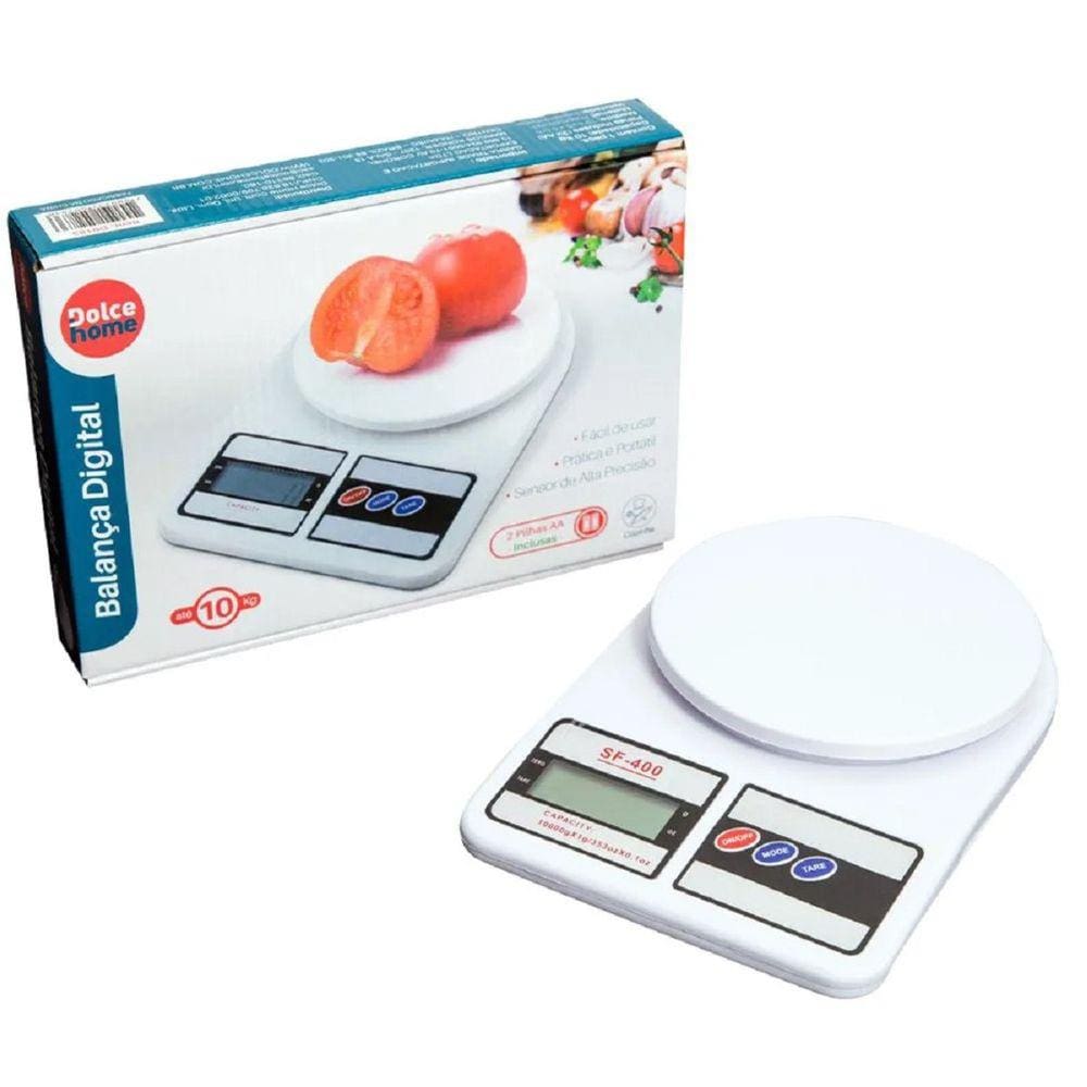 Balança Digital de Cozinha até 10 kg D0183 - Dolce Home