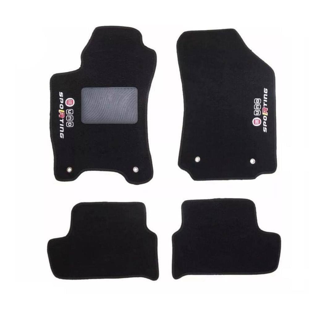 Kit Tapete Carpete Para Fiat Uno Sporting 2010 Até 2017