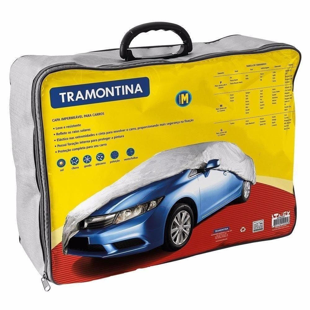 Capa Impermeável Para Carros Tamanho M Tramontina