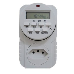Temporizador Timer Digital De Tomada Bivolt 110/220v Dni6610