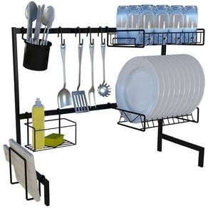 Cozinha Modular Auto Sustentável Em Aço Preto