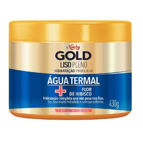 Máscara Capilar Hidratação Profunda Niely Gold Liso Pleno 430g