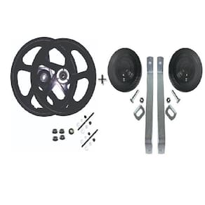 Aro Bike Infantil Aro 16 Nylon+ Roda Lateral, Preto.