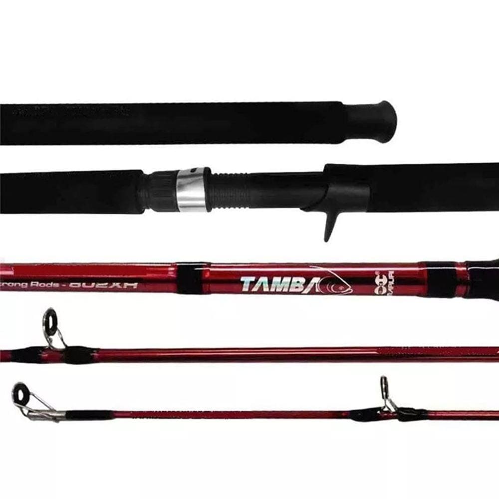 Vara Pesca Carretilha Maruri Tamba 602C 1,83m 40-80 Lbs 2 Partes