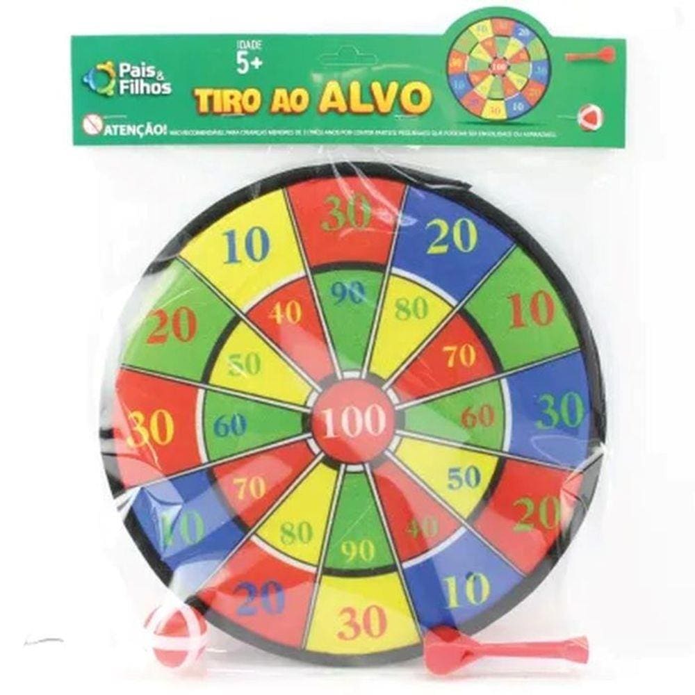 Jogo Alvo Certo Tiro Ao Alvo Com Dardos - Cardoso Toys - Jogo de