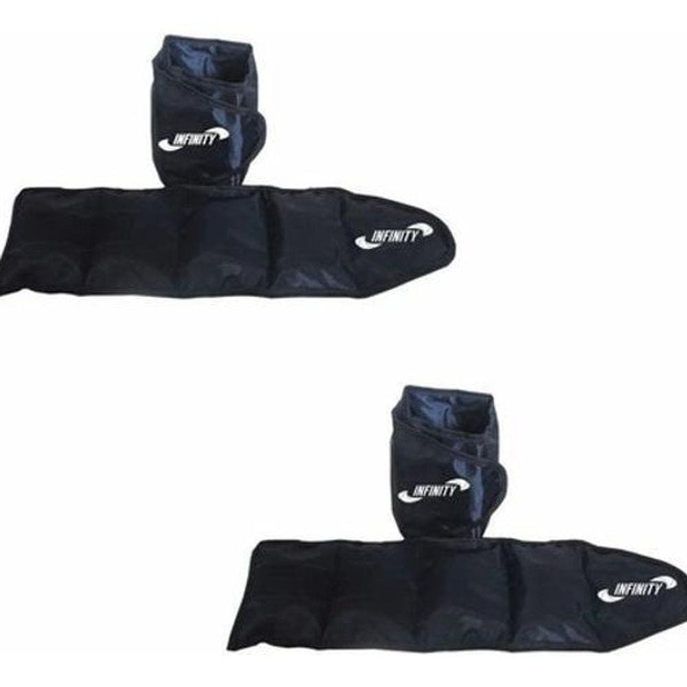 Peso Para Perna Tornozeleira Profissional Par 5Kg