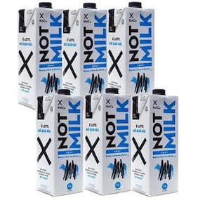 Kit 6 Unidades Leite Vegetal Not Milk Semi Desnatado 1 Litro