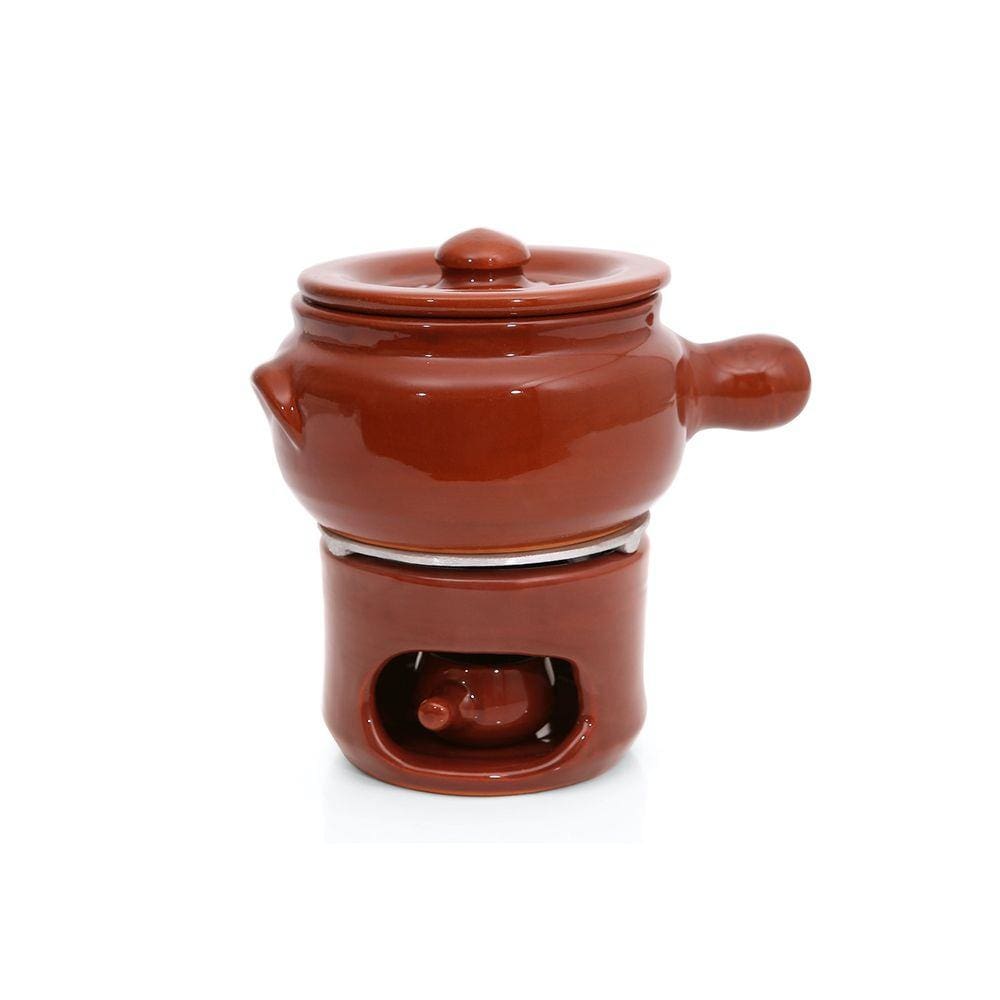 Fondue  Conjunto de barro completo 800ml