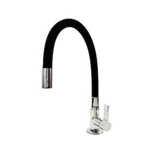 Torneira Cozinha Mesa Gourmet Preta Flexível 1/4 Volta C70