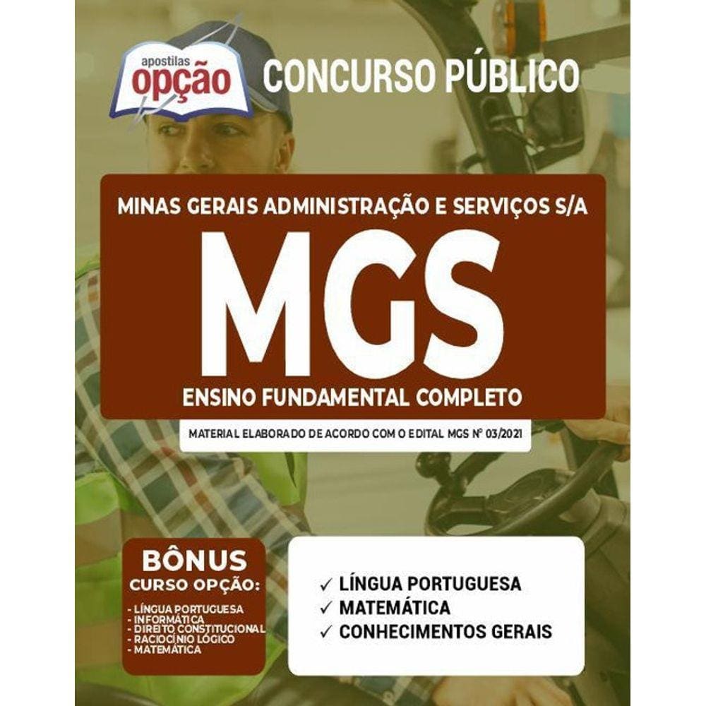Apostila Mgs Mg - Ensino Fundamental Completo