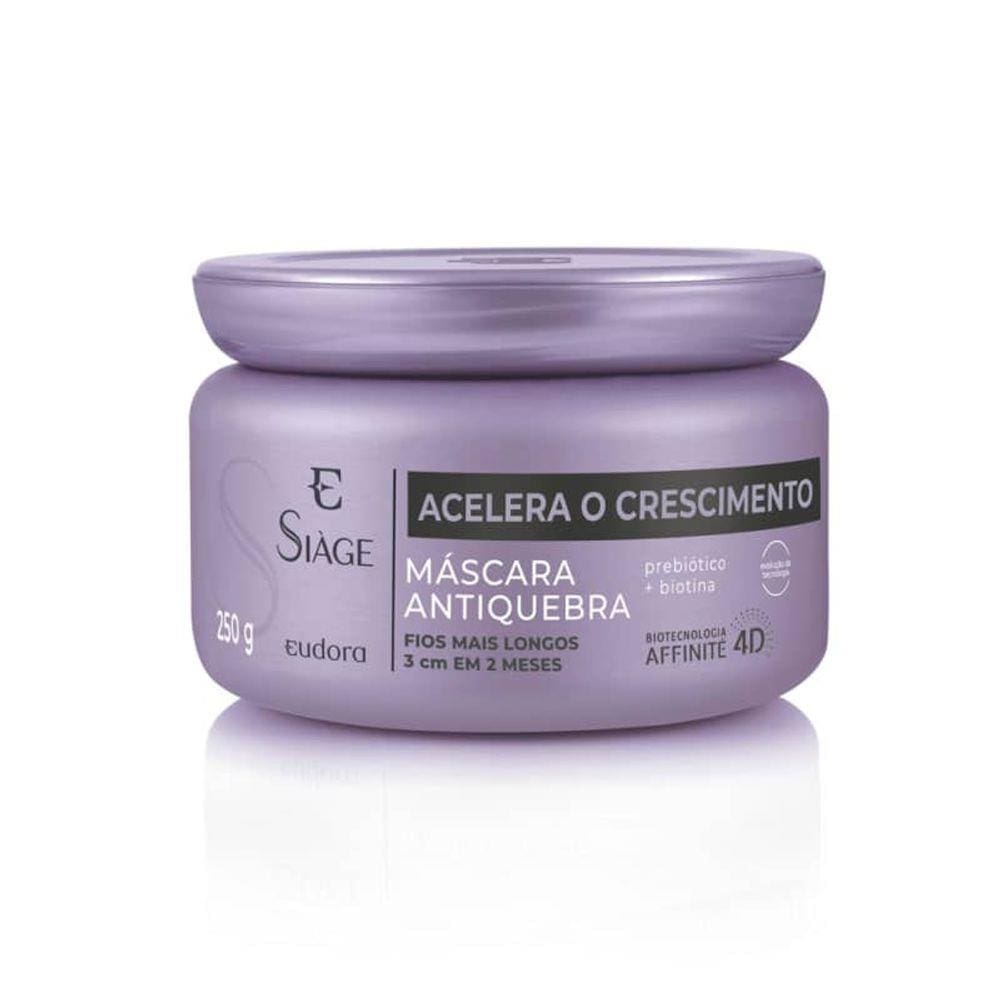 Máscara Antiquebra Eudora Acelera o Crescimento Siàge 250g