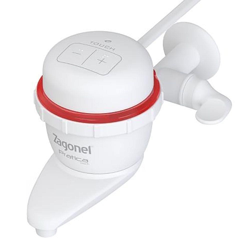 Torneira Zagonel Prática Eletrônica 5500W 220V Branco