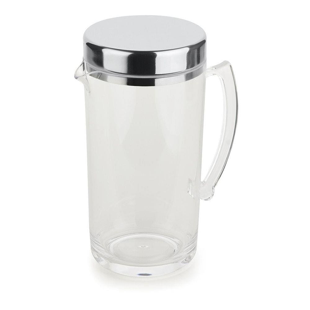 Jarra com tampa 2L Acrílico Vision Forma Inox