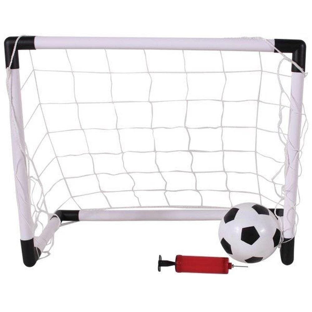 Mini Trave Gol Futebol Infantil 2 Em 1 Com Bola E Bomba - Dm