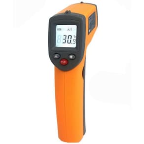 Termometro Digital Infravermelho °C °F Mede Ambiente Laser